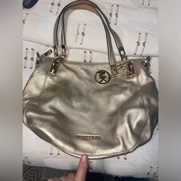 Michael Kors Handbags - Michael Kors, gold purse